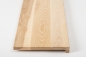 Preview: Stair tread Solid Ash with overhang 20 mm Prime-Nature grade, brushed untreated