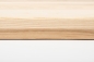 Preview: Window sill Solid Ash with overhang 20 mm prime-nature grade brushed untreated