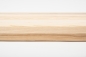 Preview: Window sill Solid Ash with overhang 20 mm prime-nature grade brushed untreated