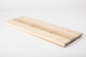 Preview: Window sill Solid Ash with overhang 20 mm Prime-Nature grade white oiled