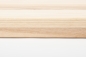 Preview: Window sill Solid Ash with overhang 20 mm Prime-Nature grade white oiled