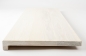 Preview: Window sill Solid Ash  20 mm Prime-Nature grade, chalked white oiled