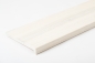 Preview: Stair tread Solid Ash 20 mm Prime-Nature grade, chalked white oiled