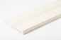 Preview: Stair tread Solid Ash 20 mm Prime-Nature grade, brushed chalked white oiled