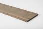Preview: Wall Shelf Solid Ash shelf 20 mm Prime-Nature grade, graphite oiled