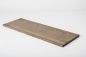 Preview: Wall Shelf Solid Ash shelf 20 mm Prime-Nature grade, graphite oiled