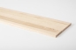 Preview: Wall Shelf Solid Ash 20 mm Prime-Nature grade, hard wax oil nature white