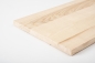 Preview: Wall Shelf Solid Ash 20 mm Prime-Nature grade, hard wax oil nature white