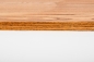 Preview: Wall Shelf Solid Ash with overhang 20 mm Prime-Nature grade, cherry oiled