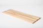 Preview: Wall Shelf Solid Ash 20 mm Prime-Nature grade, unfinished