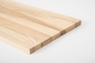 Preview: Wall Shelf Solid Ash 20 mm Prime-Nature grade, unfinished