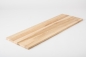 Preview: Wall shelf Ash Select Natural 20 mm brushed untreated Shelf board