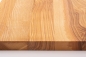 Preview: Wall Shelf Solid Ash 20 mm Prime-Nature grade, brushed, nature oiled