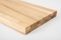 Preview: Stair tread Solid Ash Hardwood, prime grade, 40 mm, hard wax oil nature