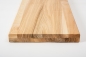 Preview: Stair tread Solid Ash Hardwood, prime grade, 40 mm, hard wax oil nature