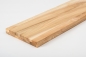 Preview: Stair tread Solid Ash Hardwood, prime grade, 40 mm, hard wax oil nature