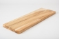 Preview: Stair tread Solid Ash Hardwood, prime grade, 40 mm, hard wax oil nature