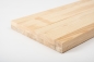 Preview: Stair tread Solid Ash Hardwood, prime grade, 40 mm, hard wax oil nature white