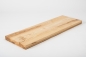 Preview: Stair tread Solid Ash Hardwood , prime grade, 40 mm, lacquered
