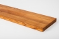 Mobile Preview: Stair tread Solid Ash Hardwood , prime grade, 40 mm, cherry oiled