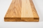 Preview: Stair tread Solid Ash Hardwood , prime grade, 40 mm, nature oiled