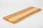 Preview: Stair tread Solid Ash Hardwood , prime grade, 40 mm, nature oiled