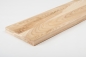 Preview: Stair tread Solid Ash Hardwood, prime grade, 40 mm, brushed unfinished