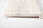 Preview: Window sill Solid Ash Hardwood with overhang Rustic grade 20 mm chalked white oiled