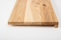 Preview: Window sill Solid Ash Hardwood with overhang , Rustic grade, 20 mm hard wax oil nature