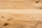 Preview: Window sill Solid Ash Hardwood with overhang , Rustic grade, 20 mm hard wax oil nature