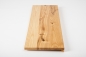 Preview: Window sill Solid Ash Hardwood with overhang Rustic grade 20 mm laquered