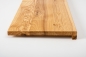 Preview: Window sill Solid Ash Hardwood with overhang Rustic grade 20 mm natural oiled