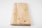 Preview: Window sill Solid Ash Hardwood with overhang Rustic grade 20 mm brushed unfinished