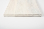 Preview: Wall Shelf Solid Ash Hardwood Rustic grade, 20 mm chalked white oiled