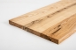 Preview: Wall Shelf Solid Ash Hardwood Rustic grade, 20 mm hard wax oil nature