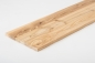 Preview: Wall Shelf Solid Ash Hardwood Rustic grade, 20 mm hard wax oil nature white