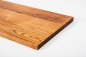 Preview: Wall Shelf Solid Ash Hardwood  Rustic grade, 20 mm cherry oiled