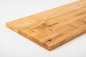 Preview: Wall shelf Rustic ash 20 mm brushed natural oiled Shelf board