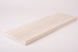 Preview: Stair tread Solid Ash Hardwood , Rustic grade, 40 mm, chalked white oiled