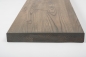 Mobile Preview: Solid Ash Hardwood stair treads, Rustic grade, 40 mm, graphite oiled