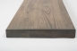 Preview: Solid Ash Hardwood stair treads, Rustic grade, 40 mm, graphite oiled