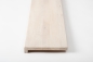 Preview: Stair tread Solid beech window sill  DL 20mm chalked white oiled