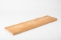 Preview: Window sill Solid beech  DL 20mm rustic grade hard wax oil nature