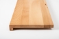 Preview: Window sill Solid beech  DL 20mm rustic grade hard wax oil nature