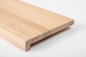 Preview: Window sill Solid beech  DL 20mm hard wax oil nature white