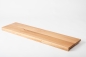 Preview: Stair tread Solid beech window sill  DL 20mm lacquered