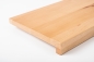 Preview: Stair tread Solid beech window sill  DL 20mm lacquered