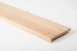 Preview: Window sill Solid beech Hardwood with overhang Rustic grade 20 mm unfinished