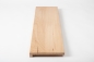 Preview: Window sill Solid beech Hardwood with overhang Rustic grade 20 mm unfinished