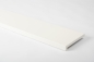 Preview: Stair tread Solid beech window sill full stave 20mm white lacquered RAL9010